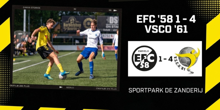 Foto: VSCO’61 wint overtuigend van EFC’58