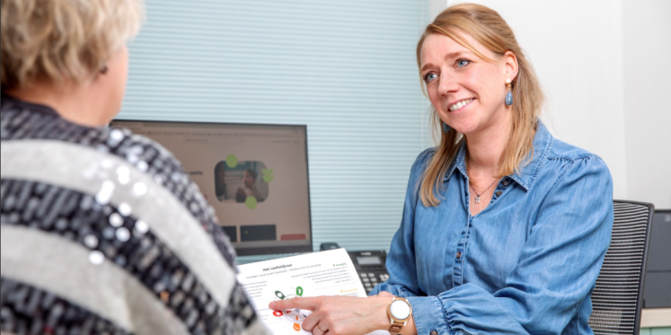 Foto: Viaa leert professionals praten over leefstijl