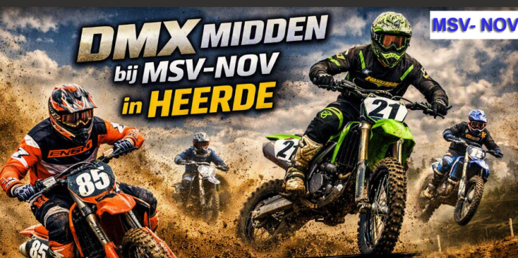 Foto: DMX Midden Nederland op het circuit van MSV‑NOV
