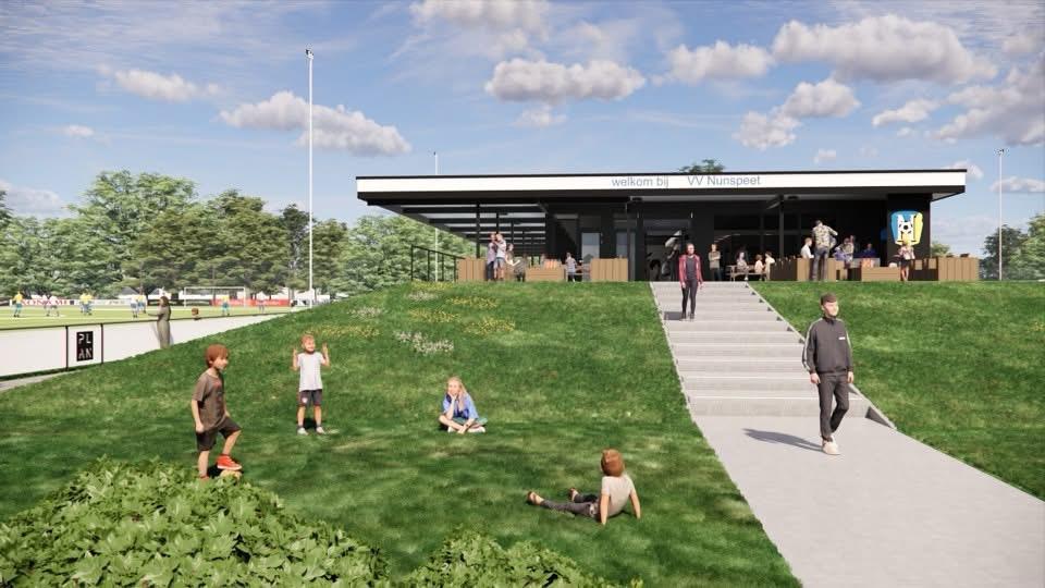 Vv Nunspeet en gemeente maken afspraken over nieuwbouw rond