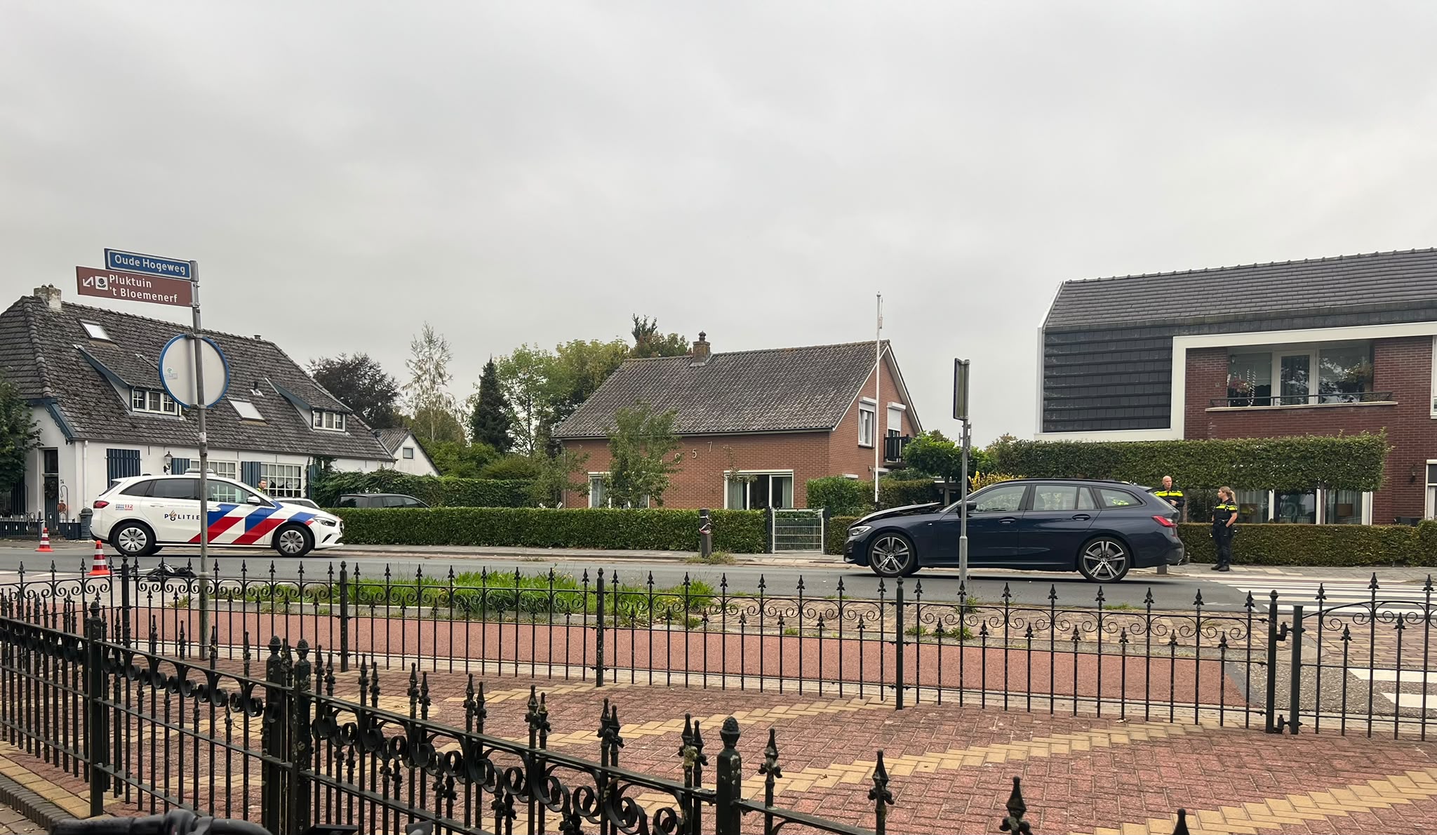 Foto: Voetganger gewond bij heftig verkeersongeval in Doornspijk