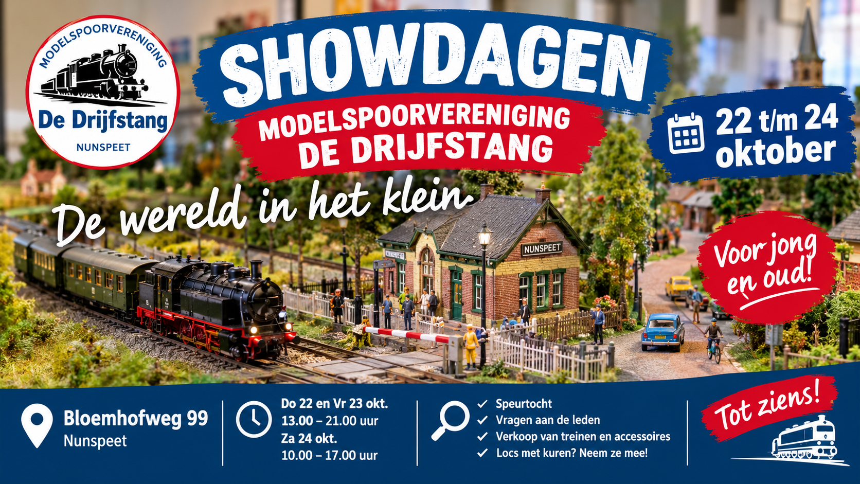 Foto: Showdagen Miniatuurwereld De Drijfstang