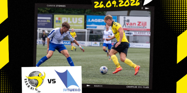 Foto: VSCO'61 ontvangt SV Twello op de Heughte