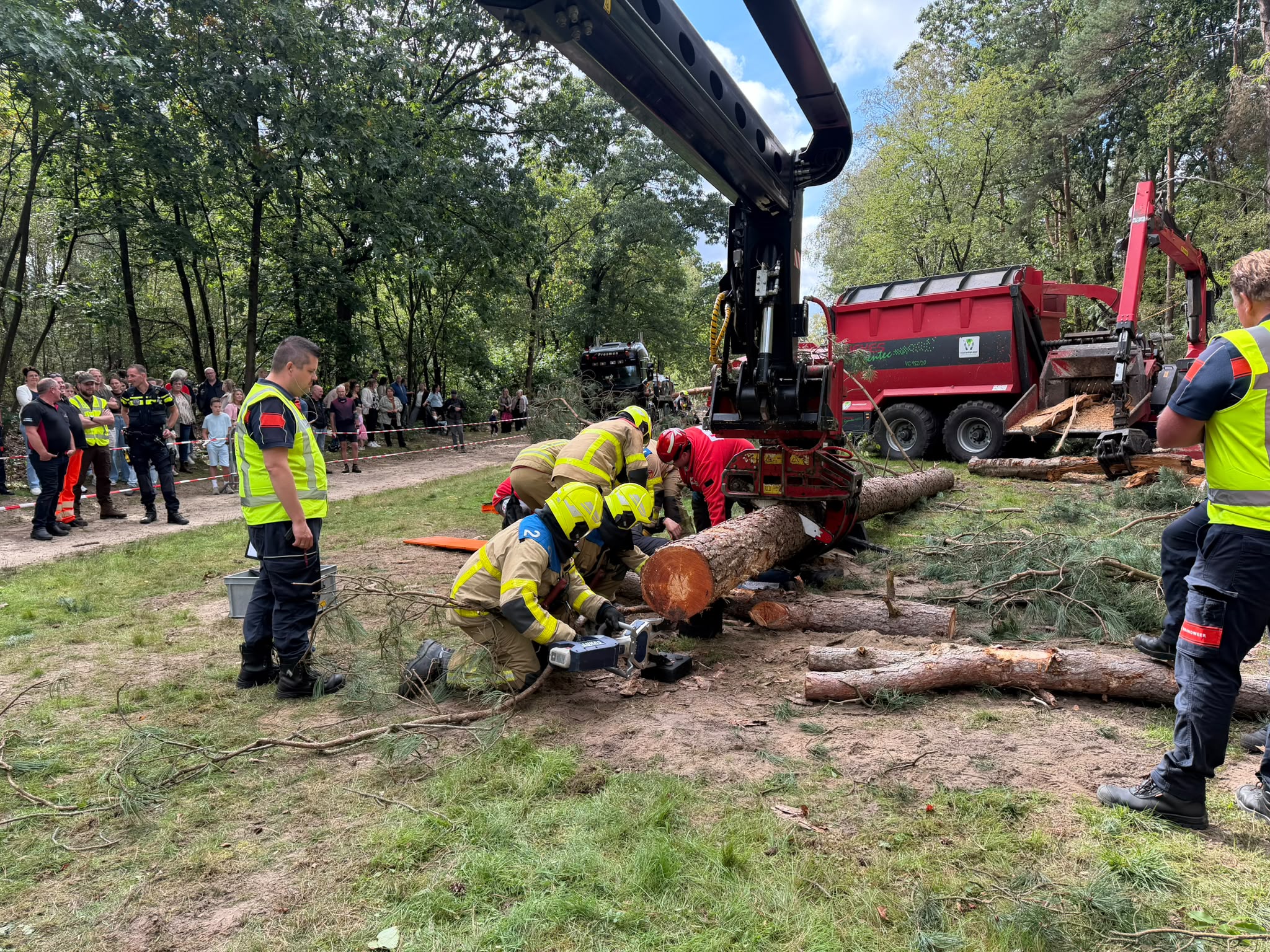 Foto: Vaardigheden van de brandweer getest en deze ploeg is de winnaar