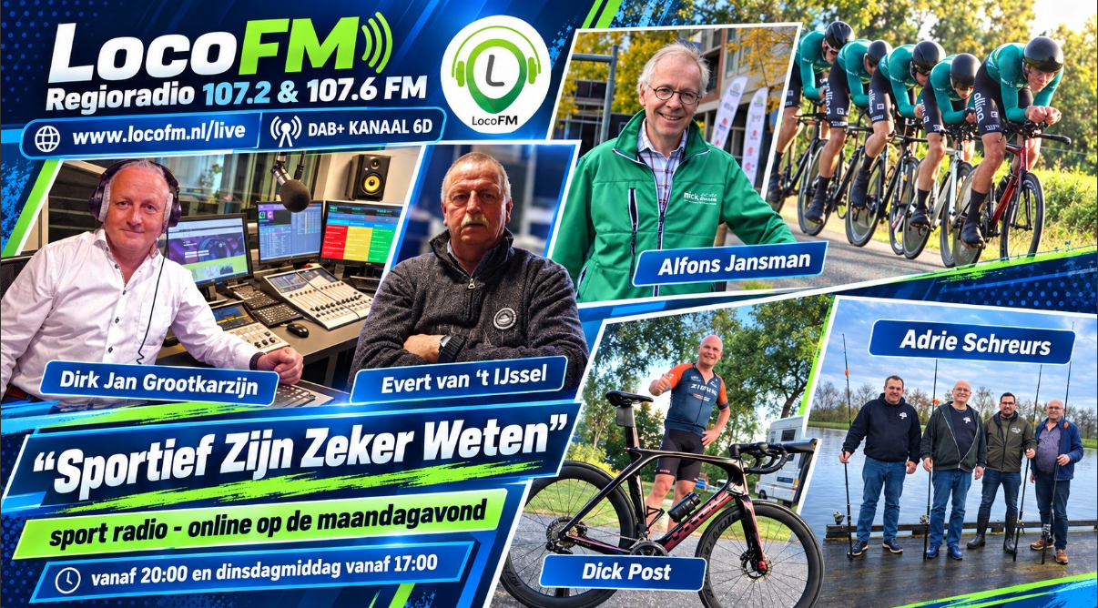 Foto: NCK wielrennen, veldrijden, motocross en vissen bij Sportief Zijn Zeker Weten