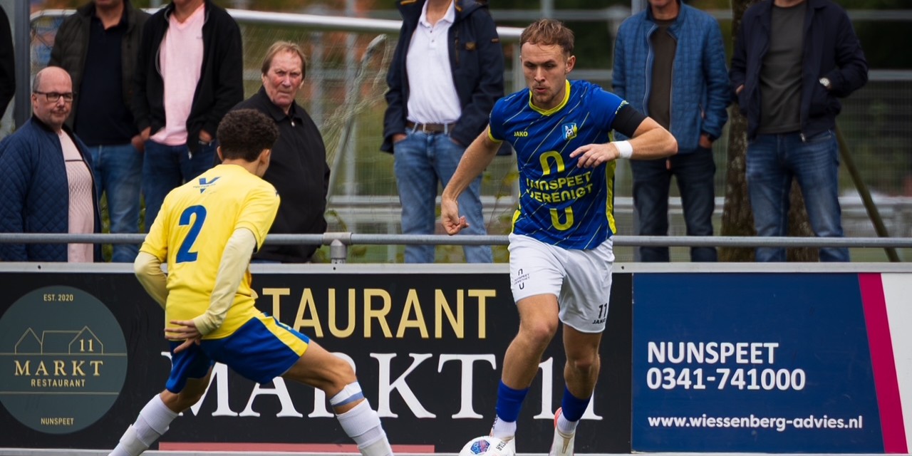 Foto: Nunspeet laat kansen liggen tegen NSC