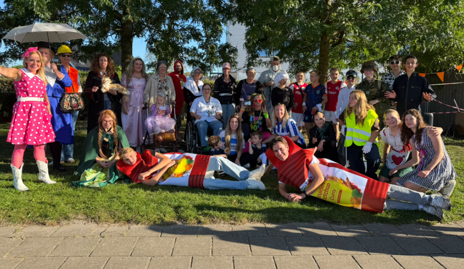 Foto: Vossenplaag aan de Noordsingel