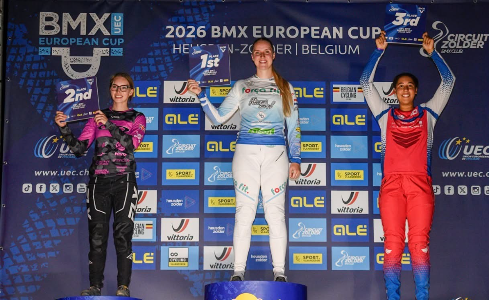 Foto: Doornspijkse Celia Visch schittert met Europese zege in Zolder
