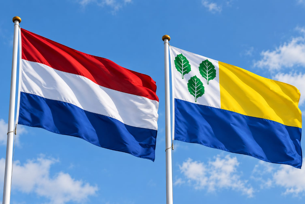 Foto: Ingezonden: Een nieuwe koers: Onder de Nederlandse en Oldebroekse vlag is plaats voor iedereen