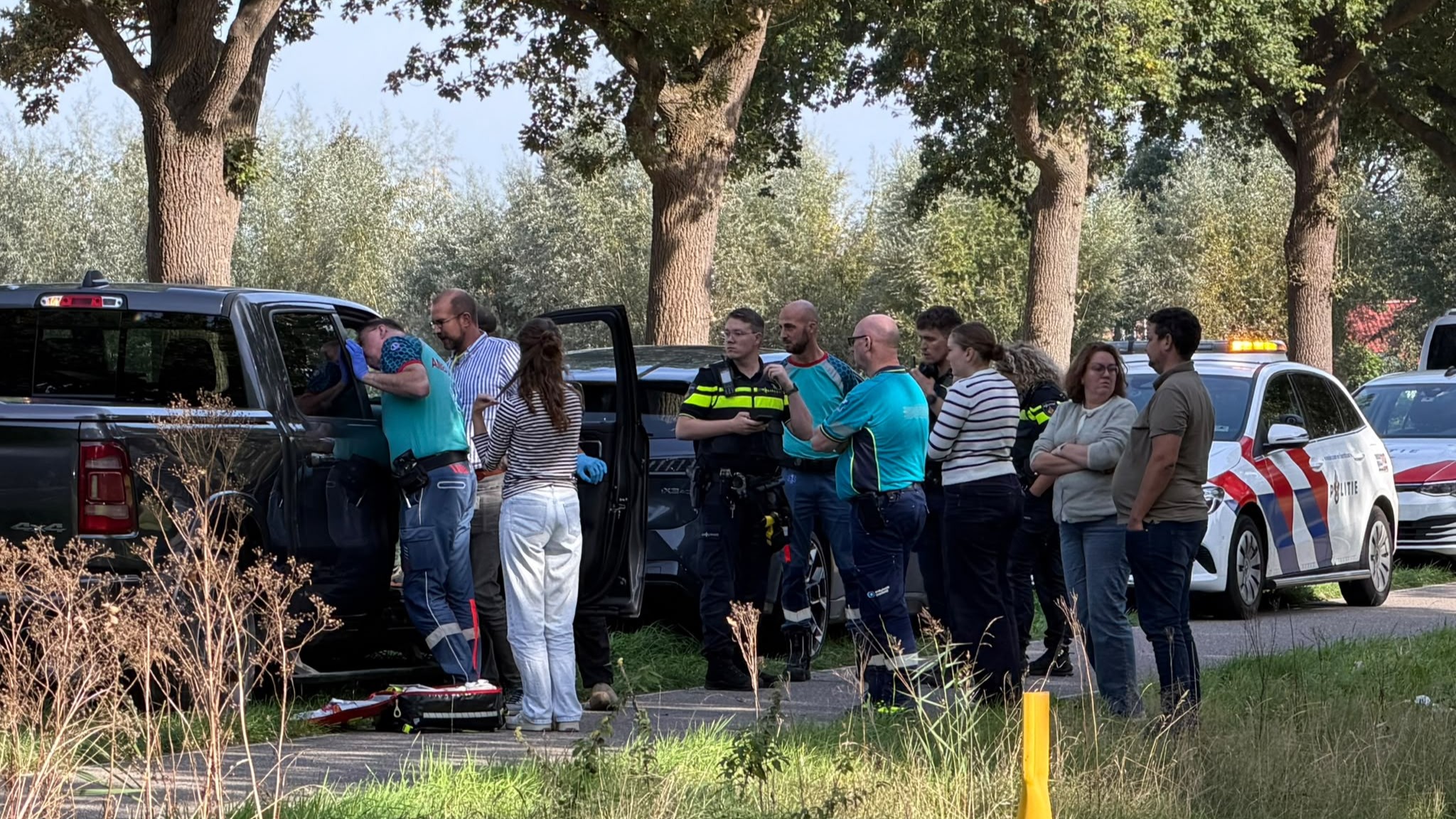 Foto: Kop-staartbotsing op Zuiderzeestraatweg