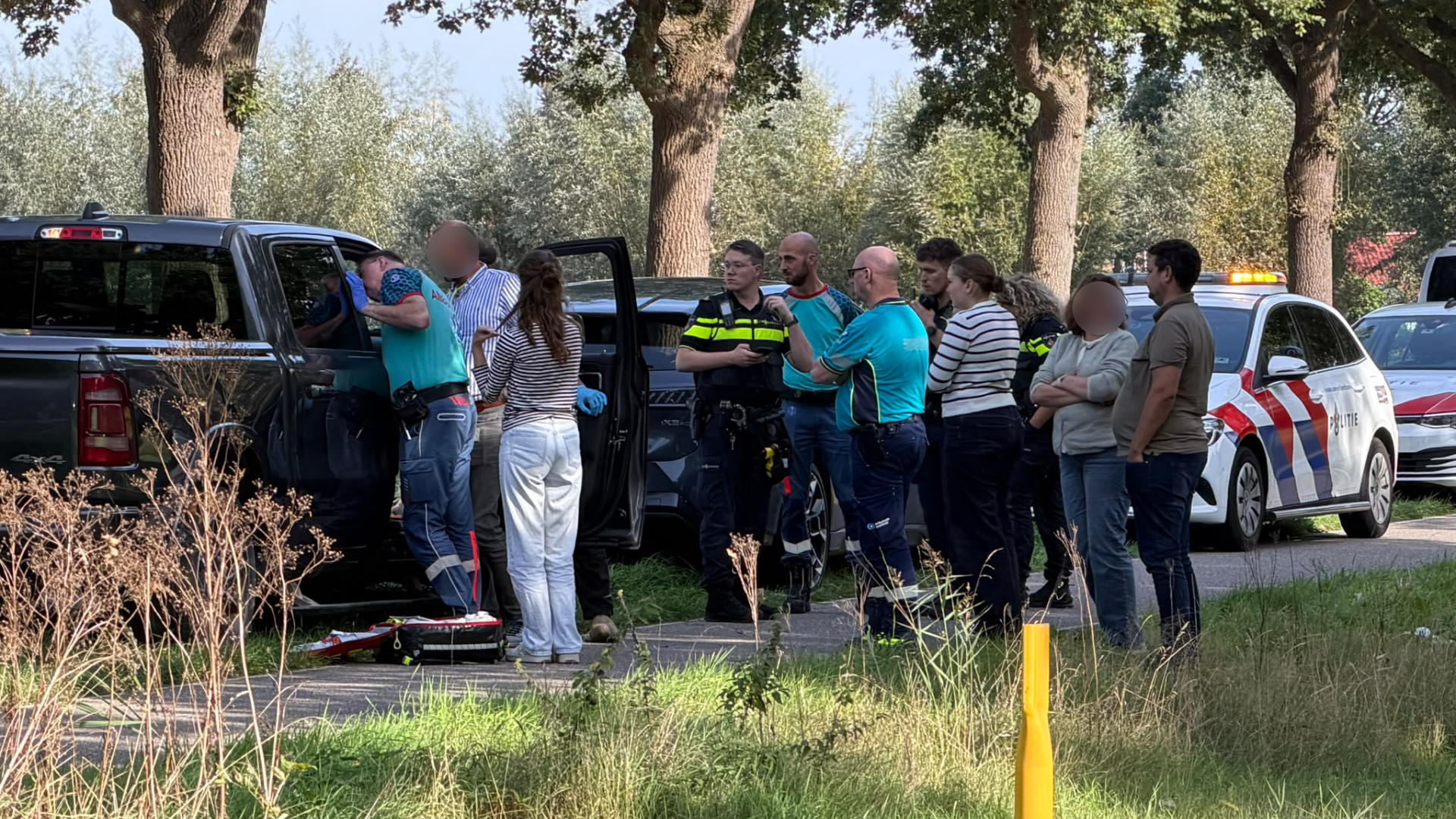 Foto: Kop-staartbotsing op Zuiderzeestraatweg