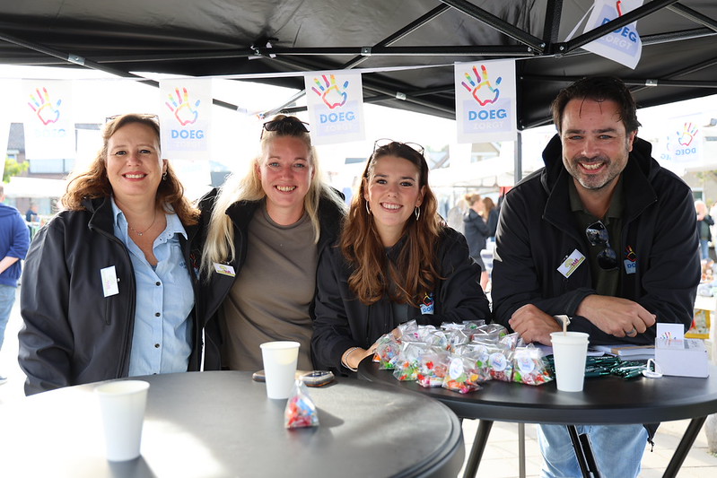Foto: Herfstfair voor De Plataan levert een mooi bedrag op