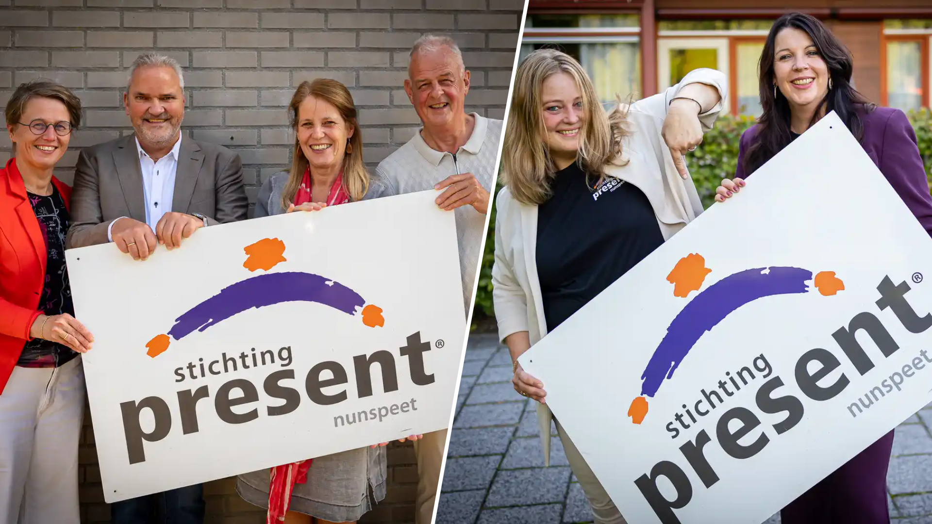 Foto: 15 jarige stichting Present deelt 15 presentjes uit