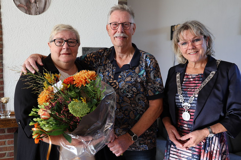 Foto: Diamanten huwelijk echtpaar Stehouwer