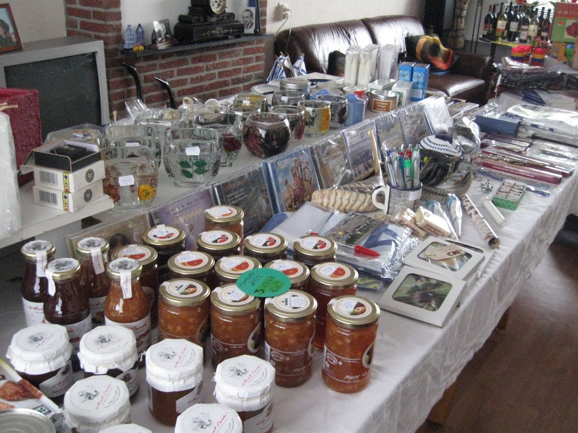 Foto: Openhuis dagen van Israël producten