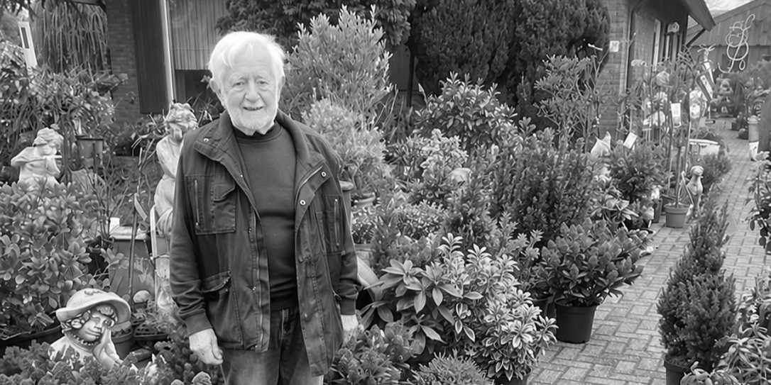 Foto: Elspeetse tuinman Dries Vlijm (86) overleden