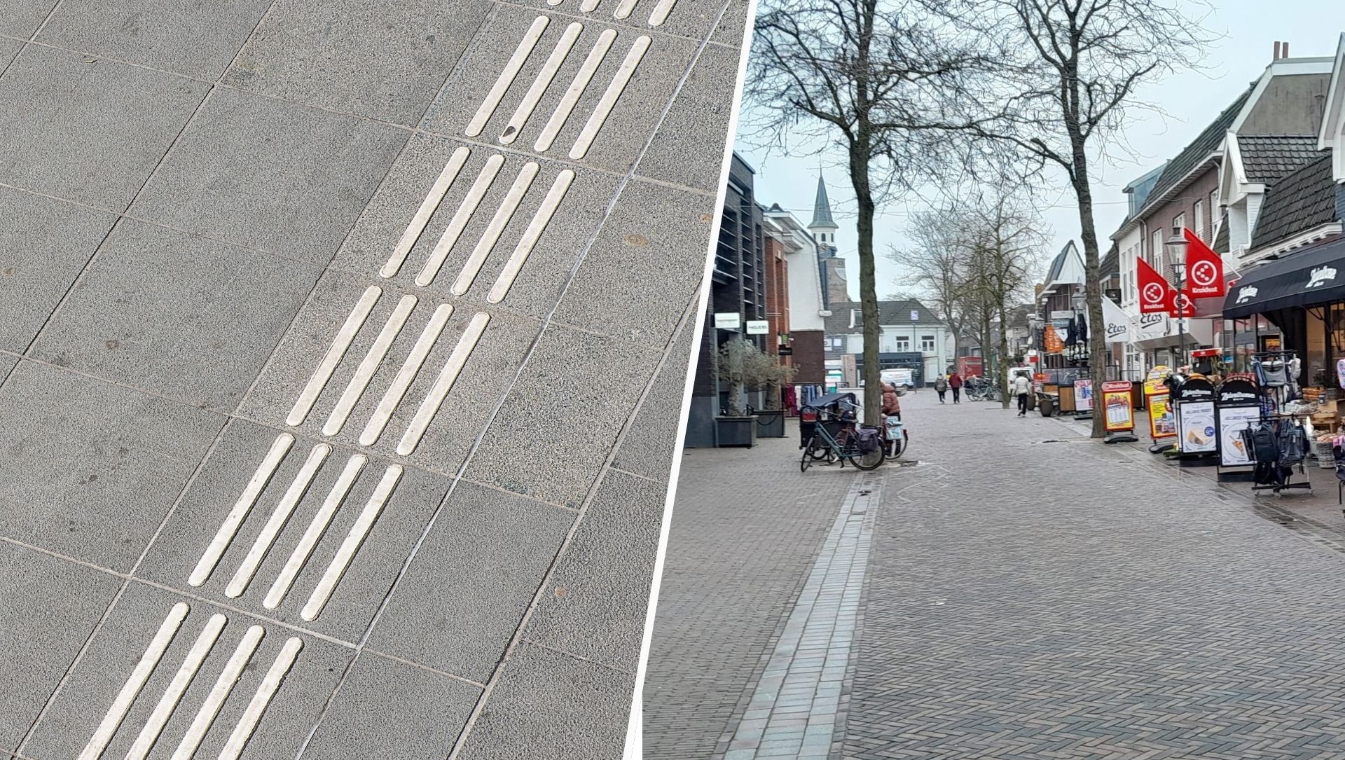Foto: Na acht jaar wachten komt er eindelijk een oplossing voor blinden en slechtzienden in Nunspeet