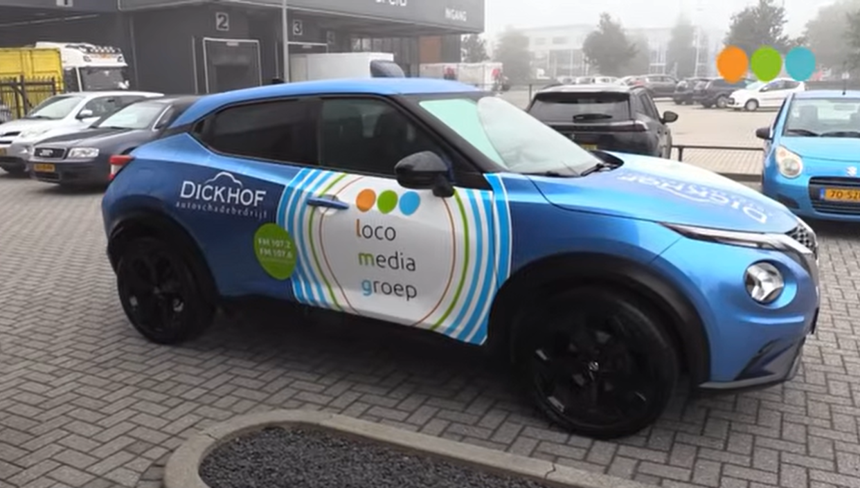 Foto: Nieuwe auto voor Loco Media Groep