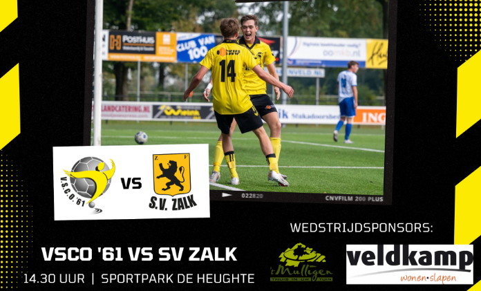 Foto: VSCO’61 speelt thuis tegen SV Zalk