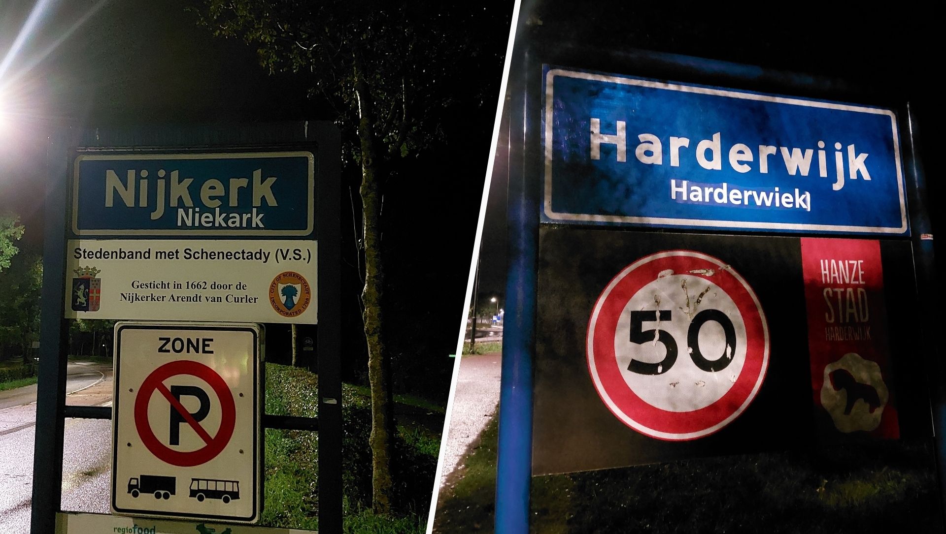 Foto: Harderwijk wordt Harderwiek: stickers vragen aandacht voor streektaal