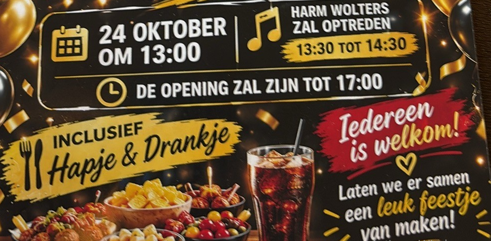Foto: Nieuwe barbershop opent op 24 oktober in Wezep met feestelijke opening en live muziek van Harm Wolters