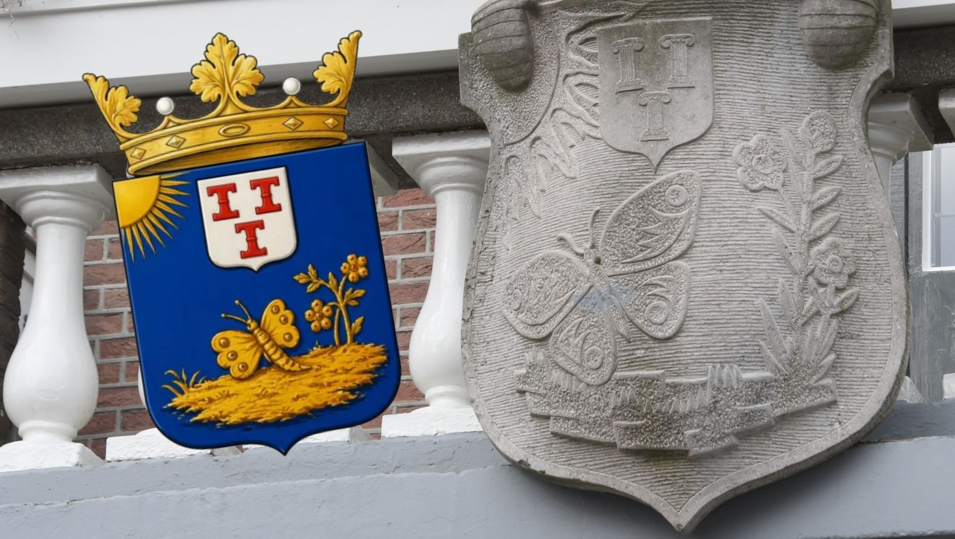 Foto: Barneveld wil kroon op 165 jaar oud gemeentewapen, maar koning moet toestemming geven