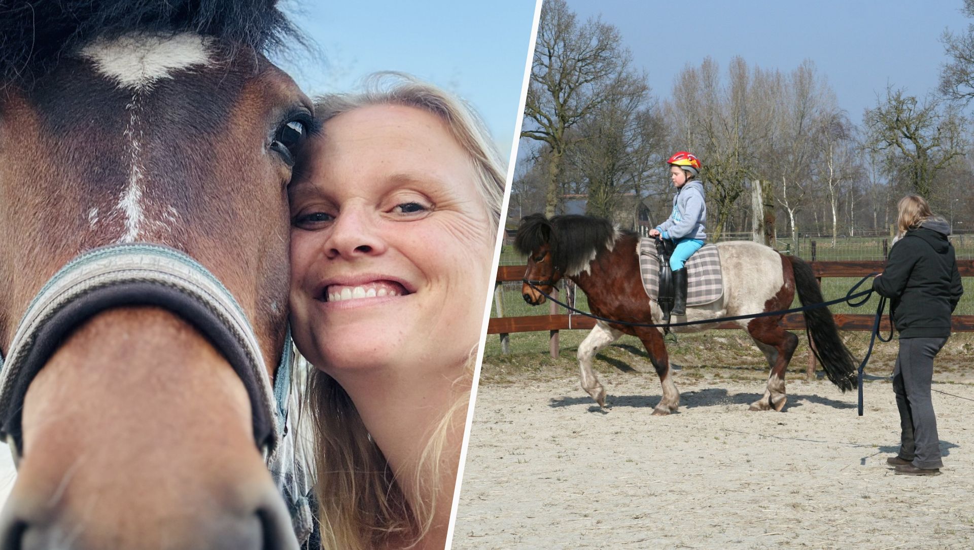 Foto: Lize (40) mist therapiepaard Glotti: ‘Hij was mijn vriend’