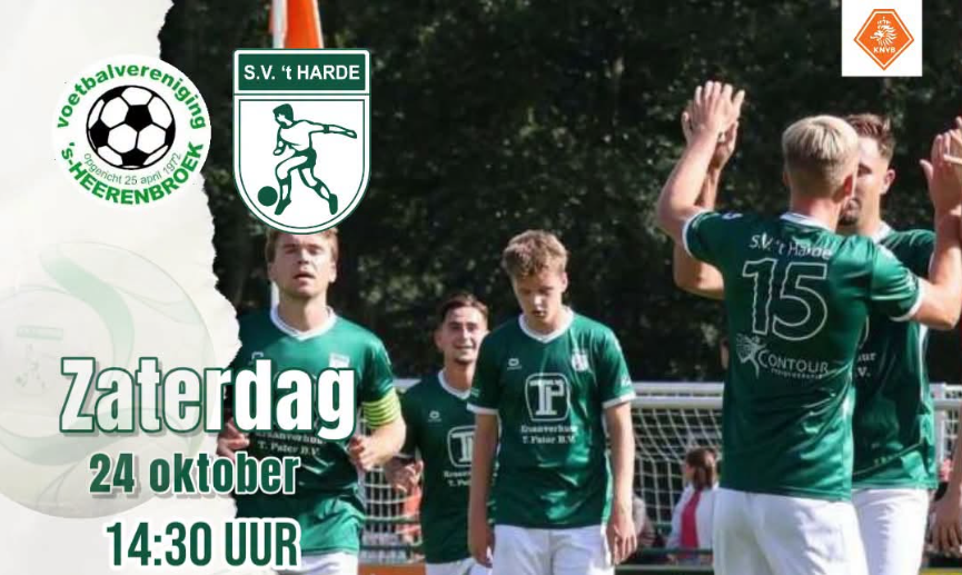 Foto: S.V. ’t Harde treft sterk gestart ’s-Heerenbroek