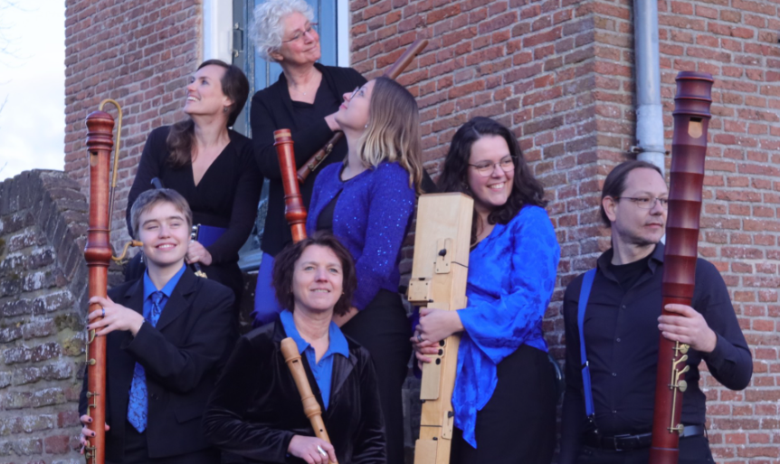 Foto: Blokfluitensemble FEW viert 50-jarig jubileum met concert in Wezep