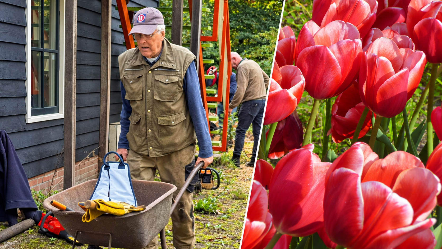 Foto: Tulpen tegen polio: een betere wereld begint in de tuin