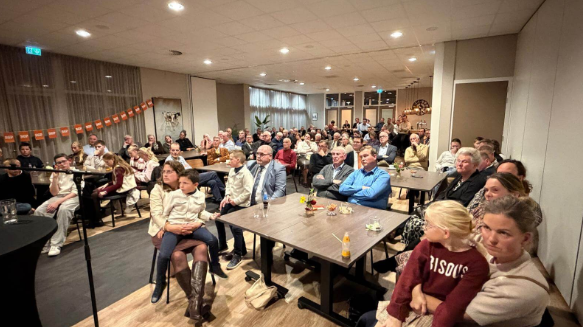 Foto: SGP Oldebroek kijkt terug op mooie jubileumavond