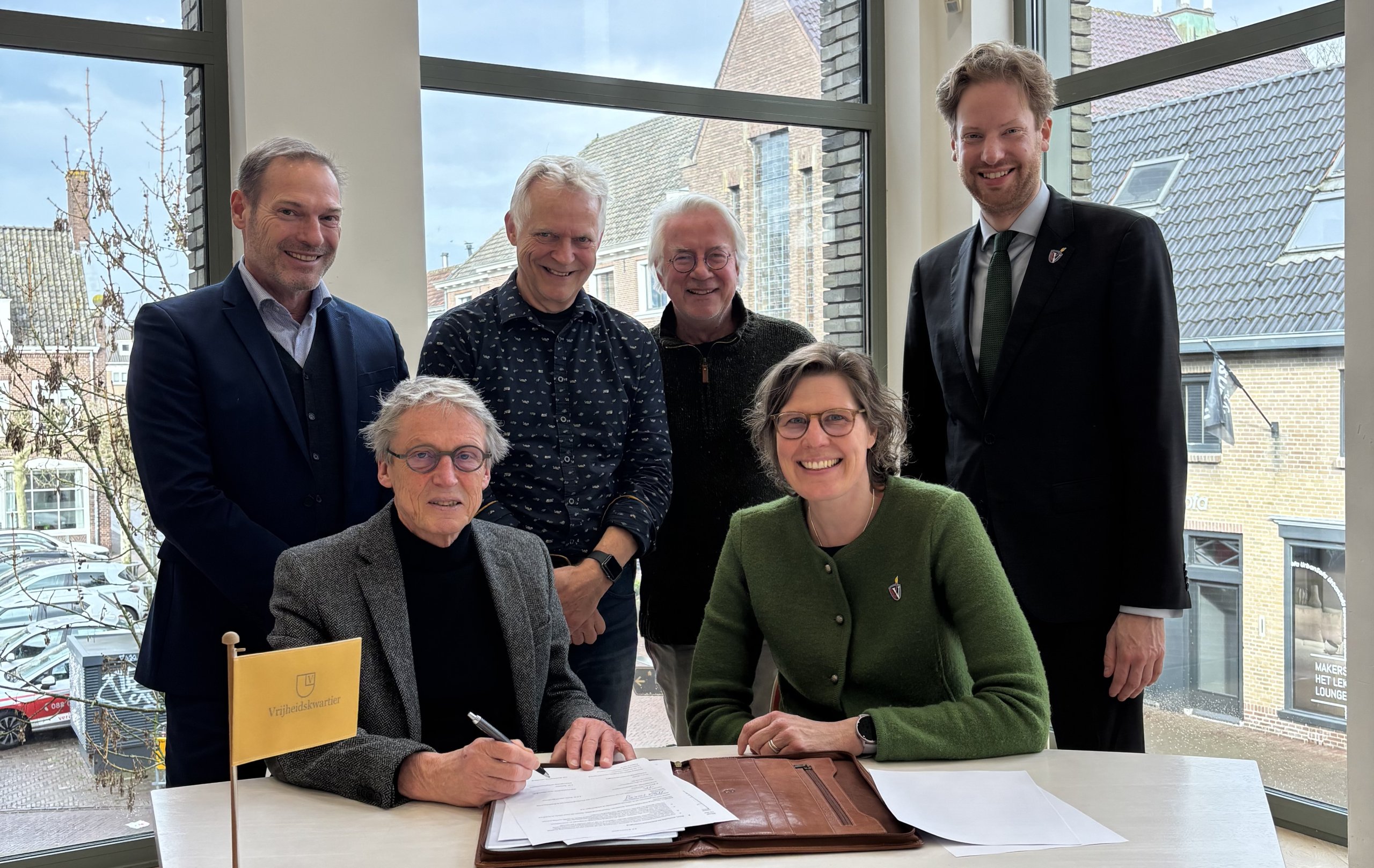 Foto: Stadstuin in het Vrijheidskwartier