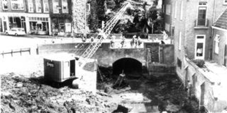 Foto: Moet de Stadsgracht wel hersteld worden?