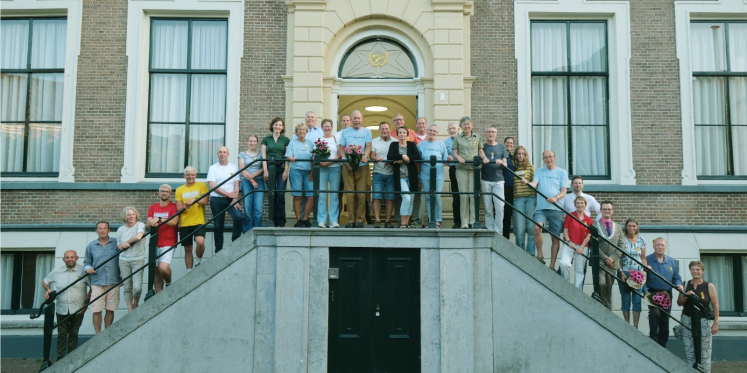 Foto: Wageningen huldigt Vierdaagselopers