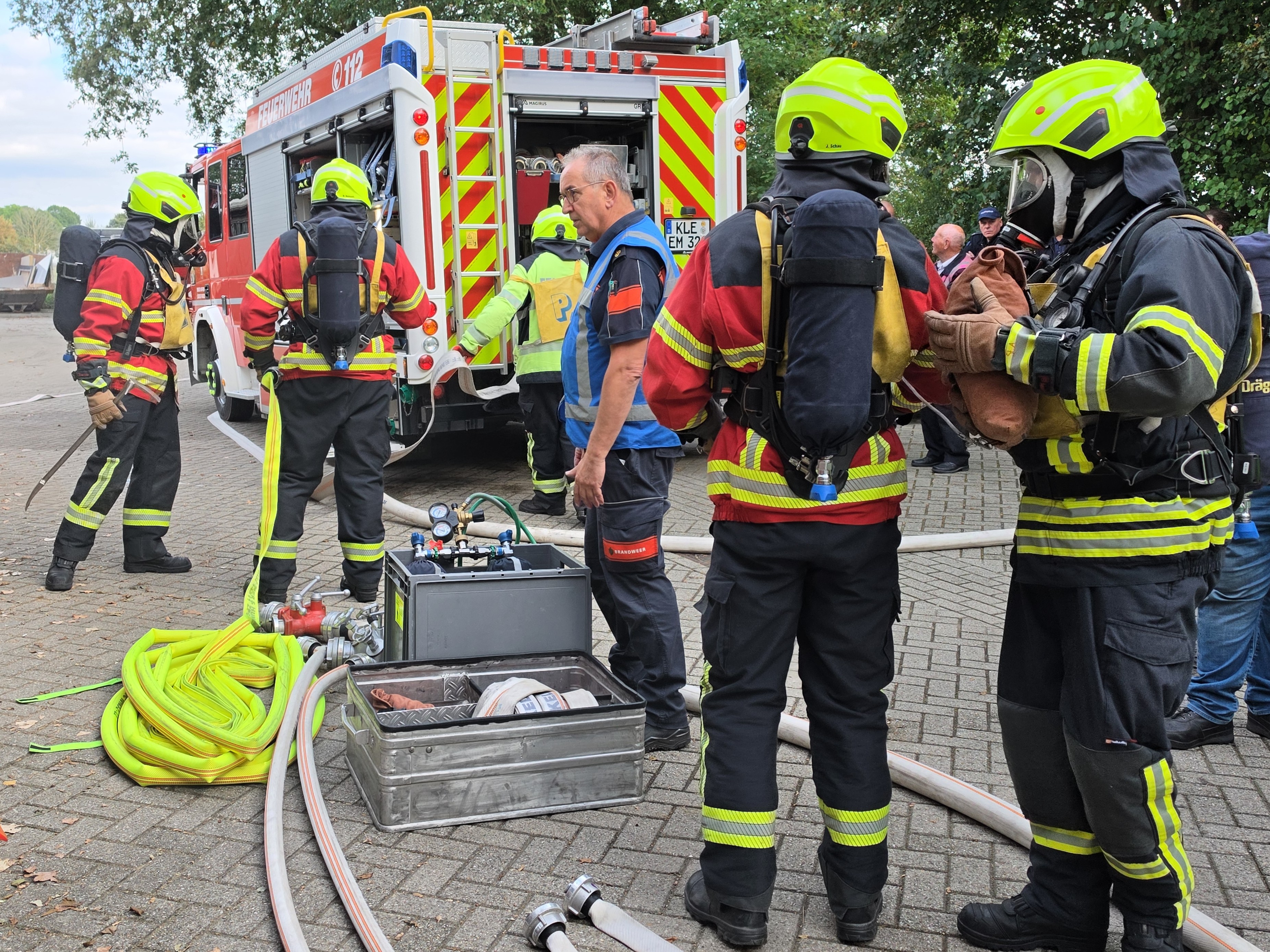 Foto: Brandweerwedstrijden in Wageningen