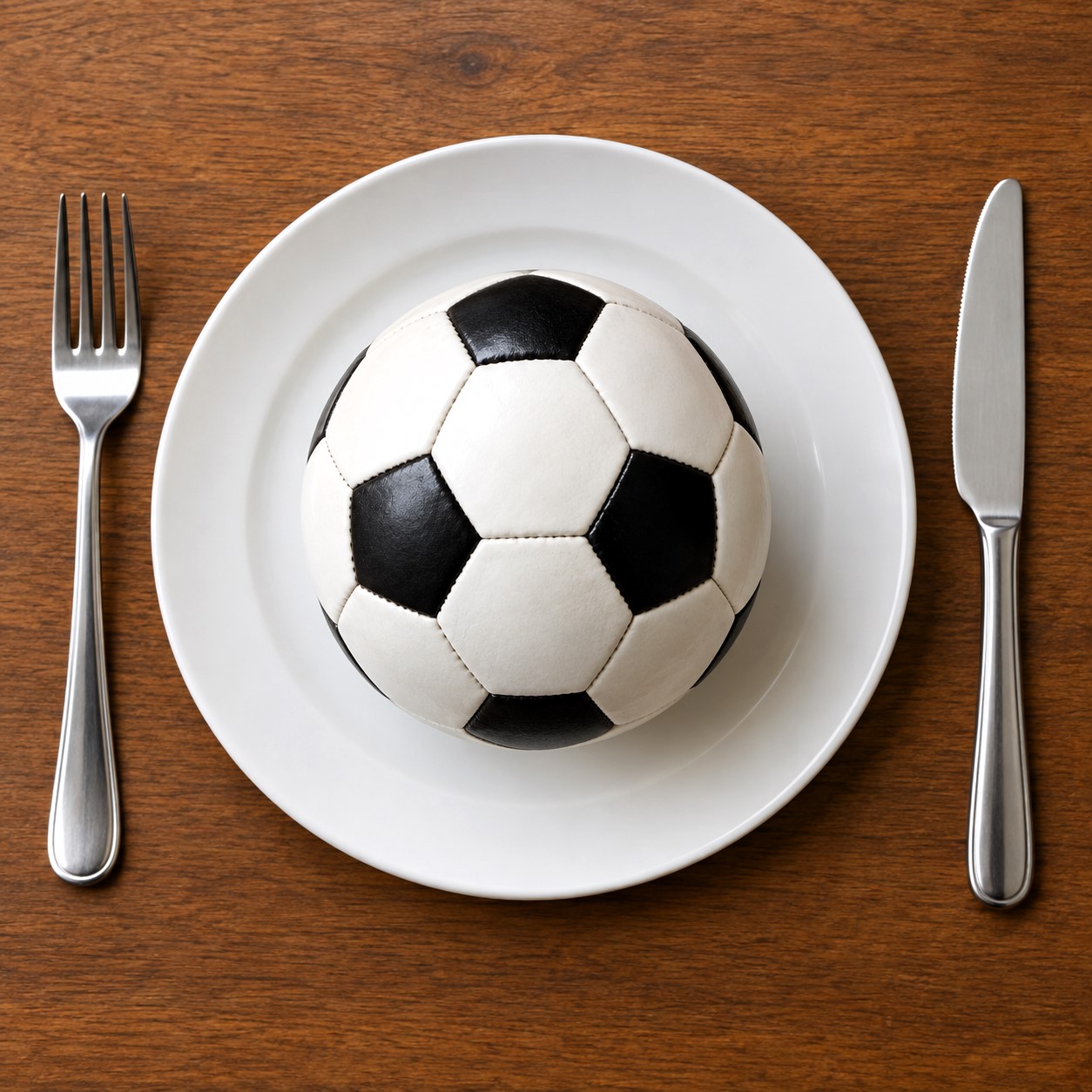 Foto: 'Voetbalmenu': Harrie Epskamp verwacht spektakel